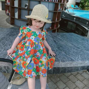 Mix Printed Beach Suit